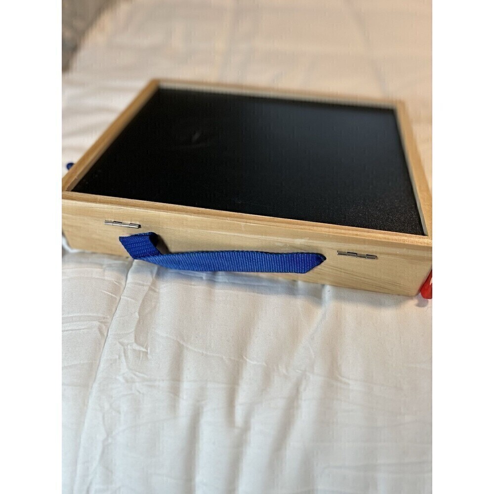 2-sided Art Box Dry Erase/Chalkboard Portable Easel - Picture 9 of 9